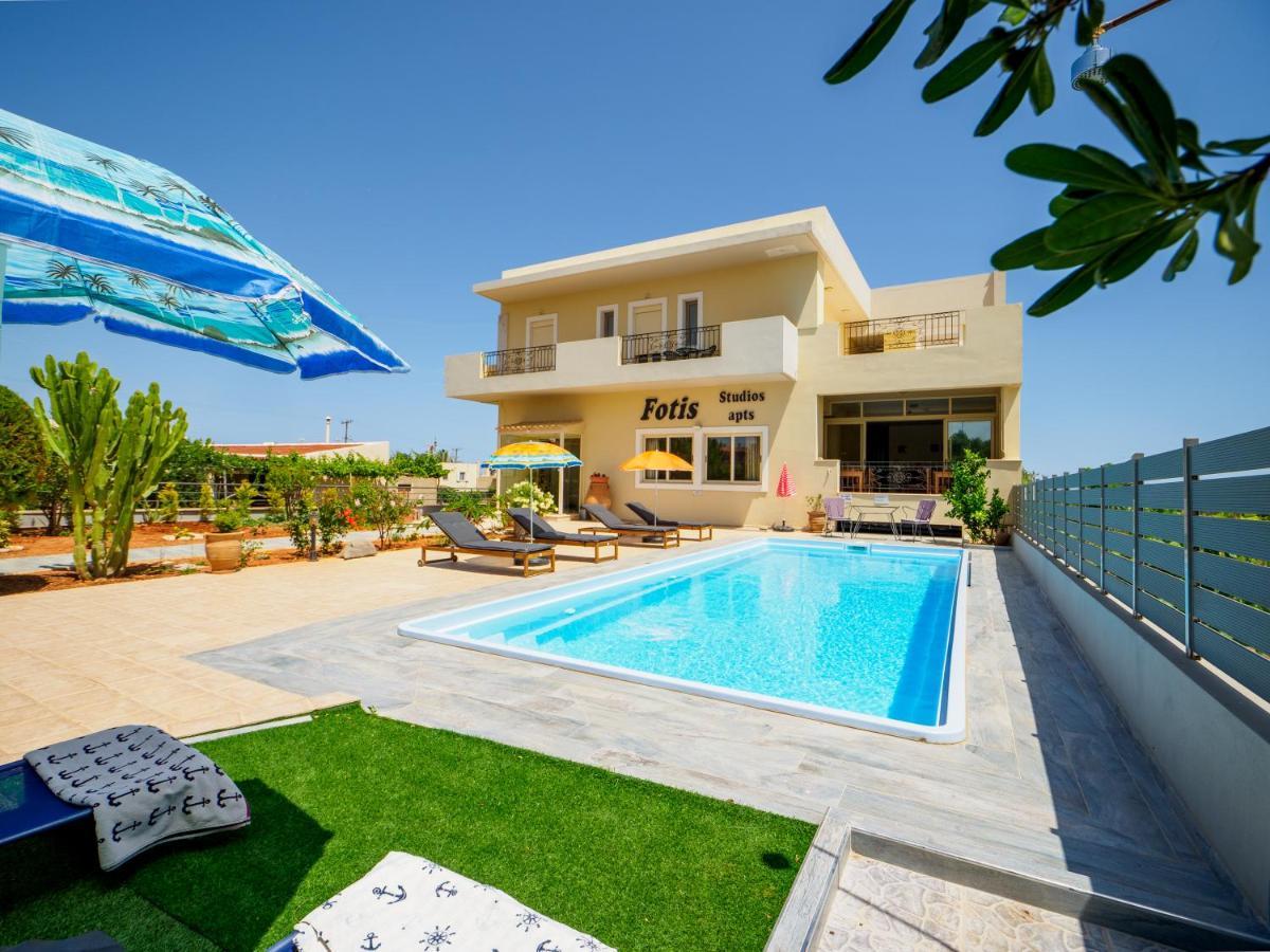 Fotis Studios Apartments Гуве Экстерьер фото